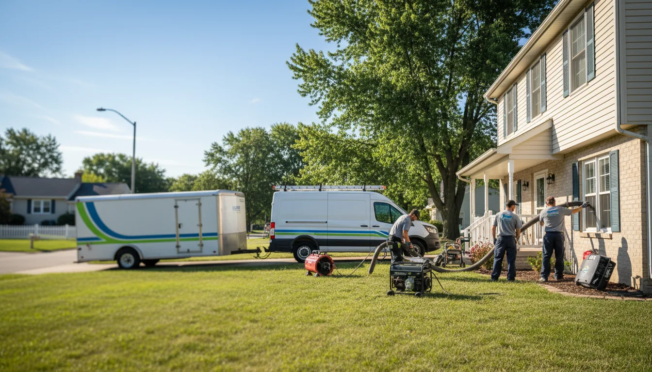 Flooded Basement Restoration And Cleanup With Repair in Neodesha, KS near me